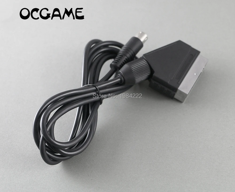 OCGAME 5 шт./лот 1,8 м кабель RGB scart для sega игры sega Mega Drive 2 MD2 RGB кабель sega Genesis 2 консоли