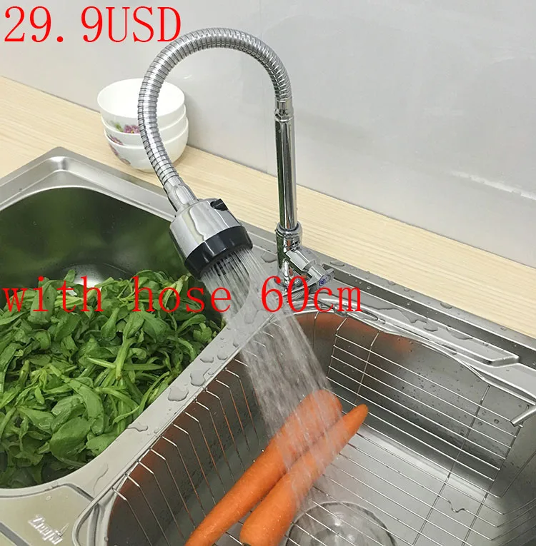 Foyi 360 rotate faucet kitchen taps misturador monocomando torneira de parede kithchen Water tap