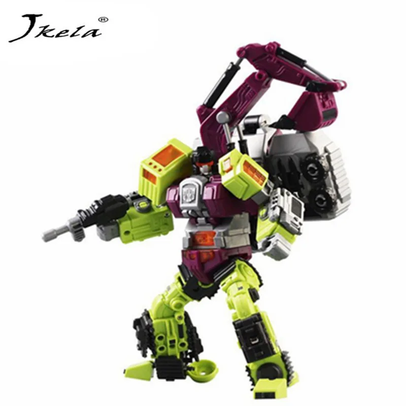 

[Yamala] New Transformation Robot Toys Ko Version Gt Scraper Forklift excavator Action Figures Robot Toys For Children Gift