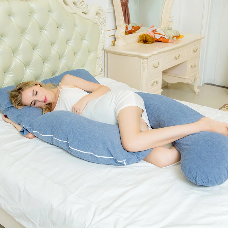U-образная многофункциональная Мягкая Подушка для беременных и кормящих женщин подушка для ног поддержка талии Удобная подушка poduszki