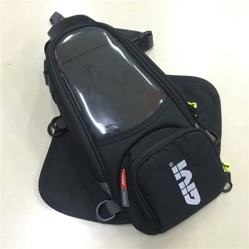 

Motorcycle New Givi Bag Mobile Phone Navigation Bag Multi - Functional Small Oil Tank Package Magnetic Fixed Straps Fixed