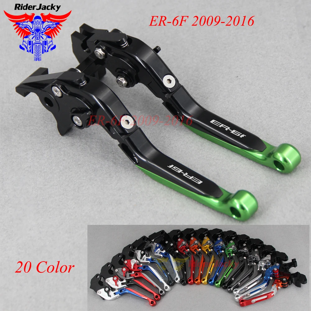 

CNC Extendable Foldable Motorcycle brake Clutch Levers For Kawasaki ER-6F ER6F 2009-2016 ER6 F 2015 2014 2013 2012 2011 2010