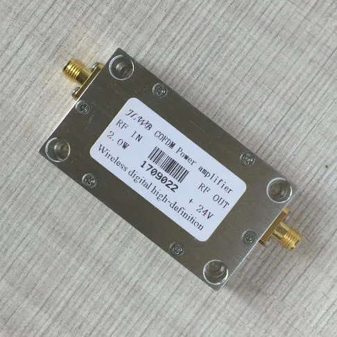UAV COFDM Picture Transmission Power Amplifier 0.8G 0.9G 1.2G 1.4G 2W