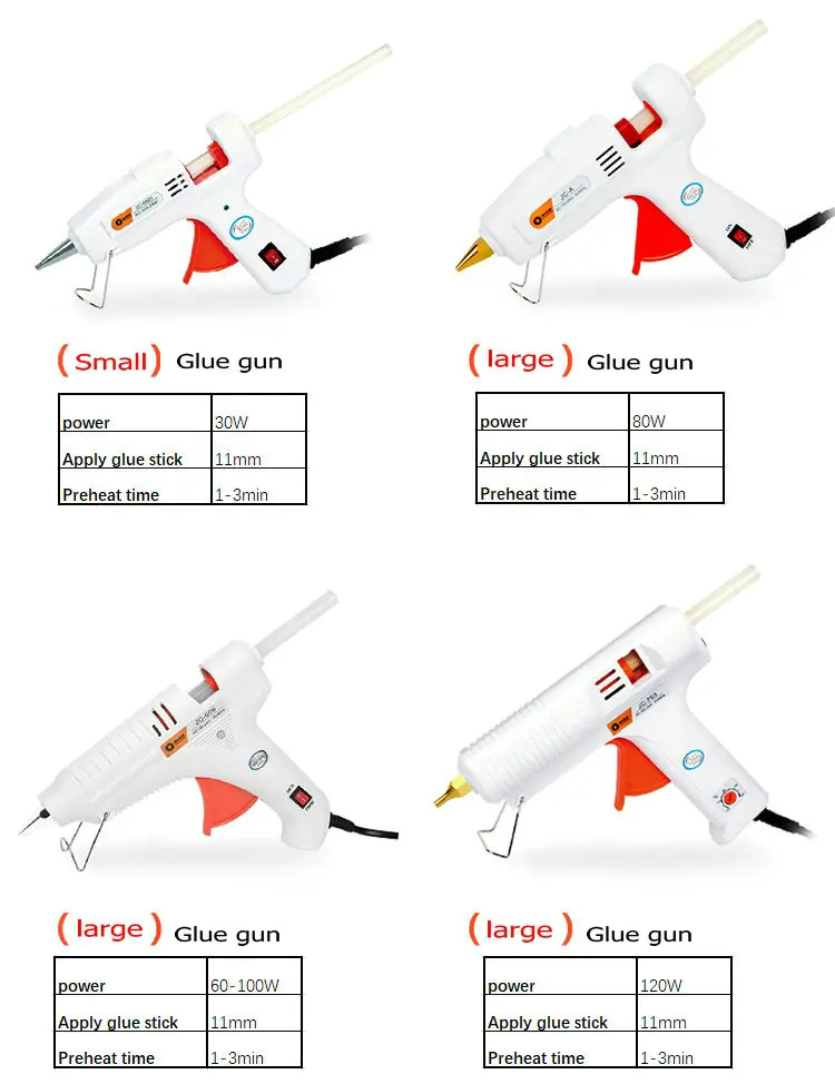 30-120wразнообразие вариантов, представлены высококачественные клеевые палочки, промышленные мини инструменты горячего расплава, электрические нагревательные температурные инструменты