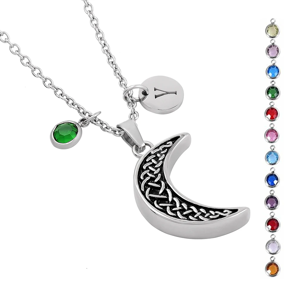 Personalized Pet Cremation Jewelry Pendant with 20 inch Cable Chain /& Ashes Filling Kit