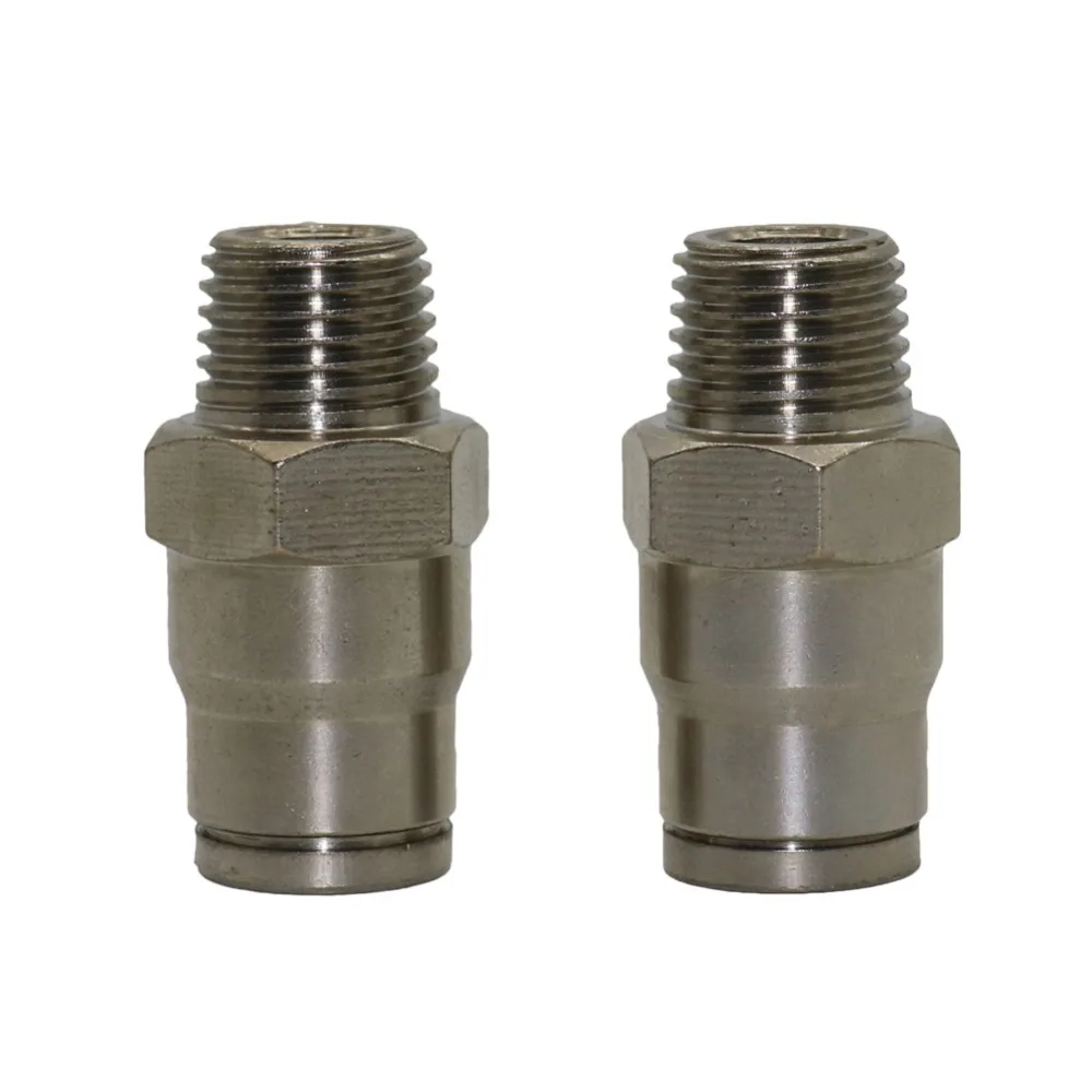 

High pressure 1/4" male thread to 3/8" slip lock Connectors Greenhouse mist system Agriculture Watering Hose connector 20 Pcs