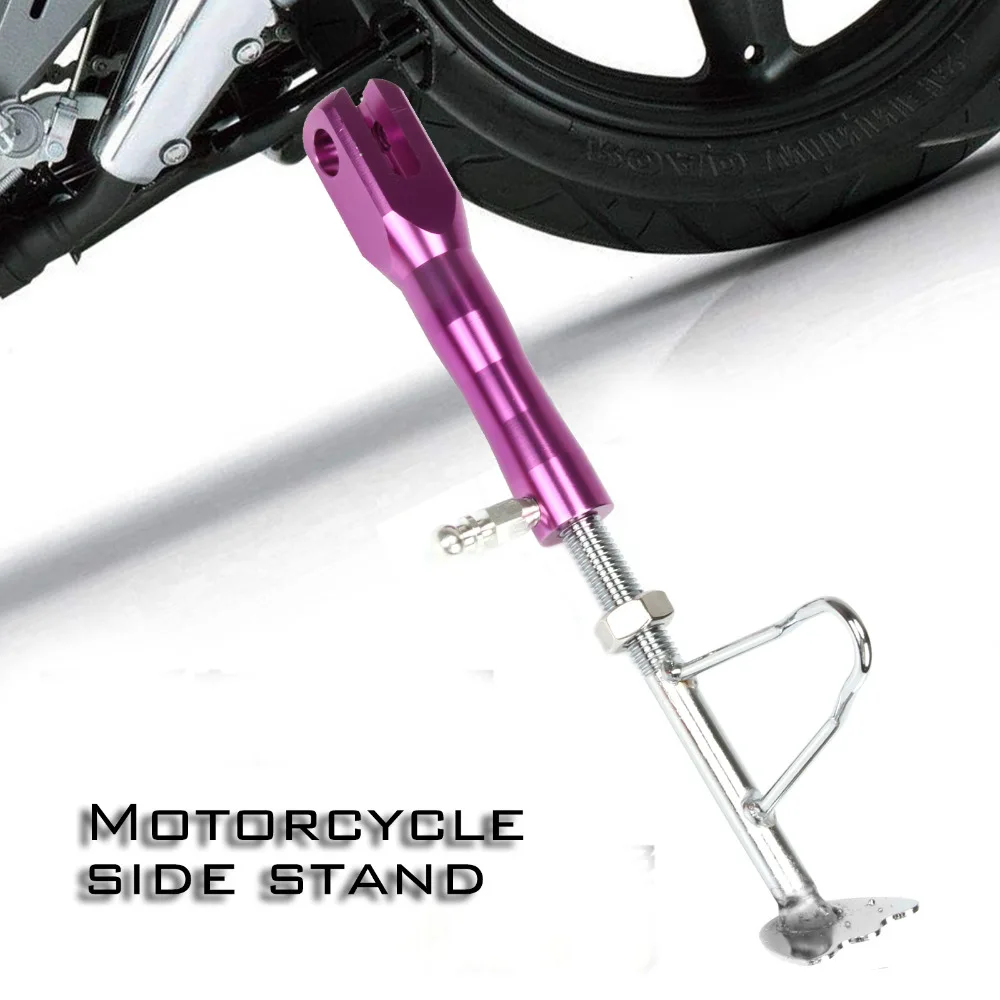 

For Universal Motorcycle/Electric bicycle /Scooter Kickstand Kick Side Stand Support Bar Aluminium