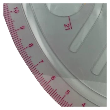 

Styling Design Ruler French Curve Hip Curve Cut-Out Slot Straight Ruler