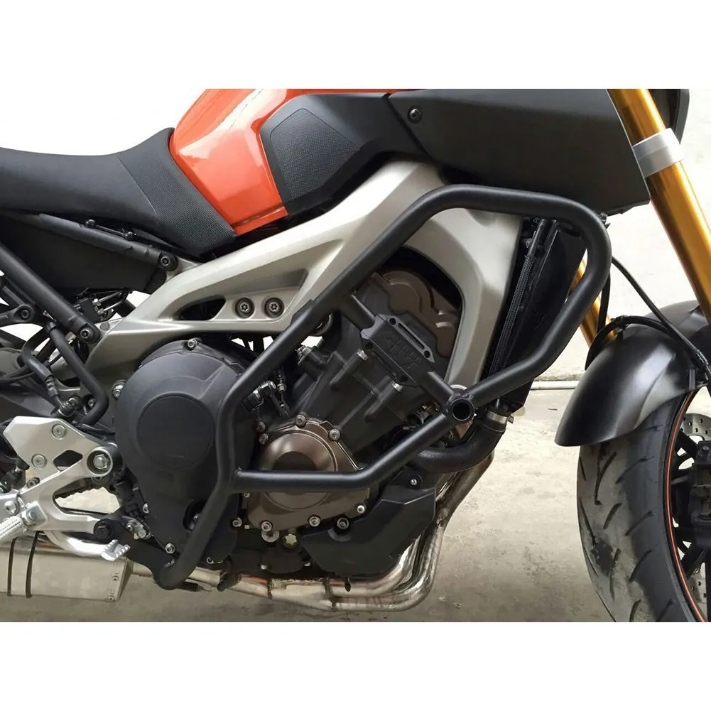 Front Engine Highway Crash Bar Guard Protector For YAMAHA MT-09 MT09 2013-2017 Motorbike Falling Protection Parts Accessories
