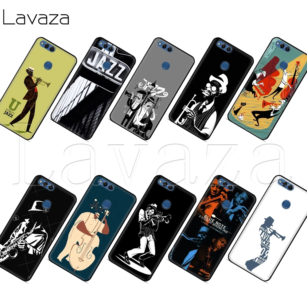 Lavaza Blue Note Jazz Music Records Case for Honor Mate 10 20S 6A 7A 7C 7X 8A 8C 8X 9 P9 Lite Pro Y6 Y7 Y9 Prime | Мобильные