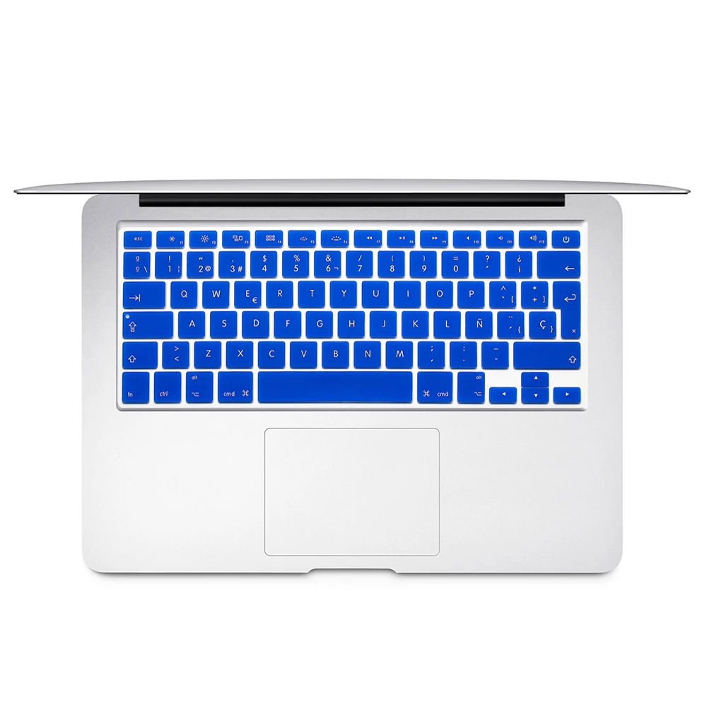 Испанская Чили ЕС Клавиатура Защитная крышка для Mac Book Air13 pro15 retina A1466 A1502 A1398 A1278 кожи красочная клавиатура пленка