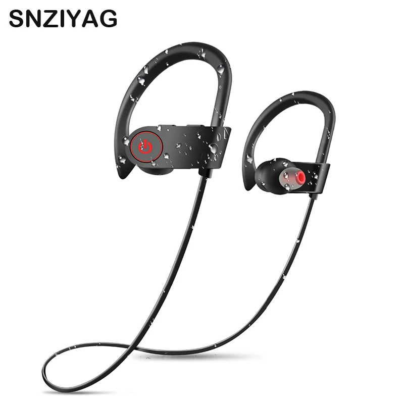 SNZIYAG Q6 X-почки Bluetooth наушники IPX4 Водонепроницаемый Беспроводной спорт наушников Bluetooth наушники с микрофоном для телефона Xiaomi