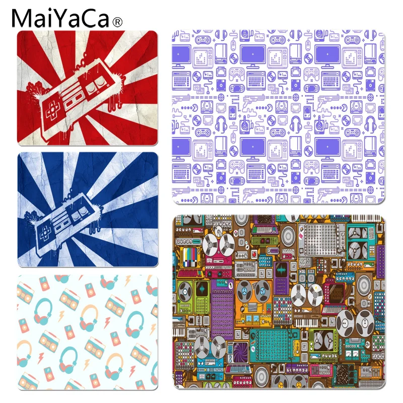 MaiYaCa векторная Пастельная музыкальная головка силиконовый коврик для мыши
