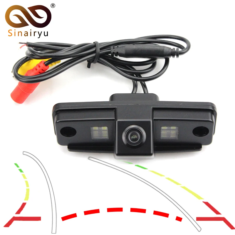 

Sinairyu Intelligent Car Rear View Reverse Camera for SUBARU FORESTER IMPREZA sedan(3C) Outback Trajectory Vehicle Backup Camera