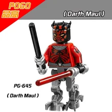 Darth Maul star wars 7 The Force Awakens lightsaber weapons original toys weapons accessories lepin Minifigures POGO 645