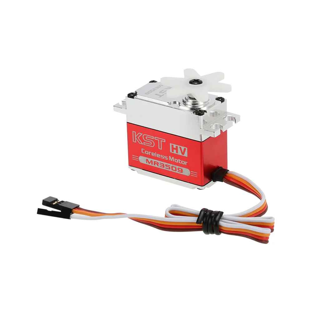 

Original KST MR3509 HV Aluminum Alloy Case Contactless Position Sensor Steel Gear Digital Servo for Robot