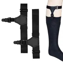 Один Подвязка-ремешок для мужчин модный Удобный Простой Досуг универсальный стиль Мужская подвязка Регулируемый крюк носок подвязка