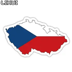 1 шт Чехия флаг стикерные игрушки для детей стран карту туристические наклейки для DIY чемодан Чемодан ноутбука двигателя автомобиля