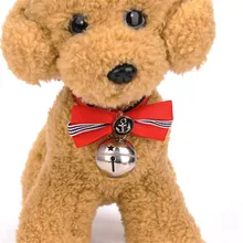 

Avaliable 6 colors Dog/Cat Collars cute pet adjustable print bells collars