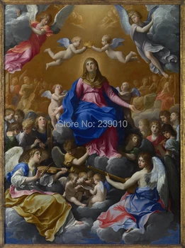 

free shipping religious Virgin Mary canvas prints oil painting unframed picture classical Christian oil painting on canvas