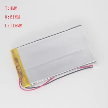

3.7V Polymer Lithium battery 4061115 4060110 3000mAh tablet battery Ultra thin