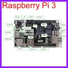 Raspberry Pi 3 Dual Core Android/Linux A20 Развитию Pcduino Карты Компьютера Cubieboard2