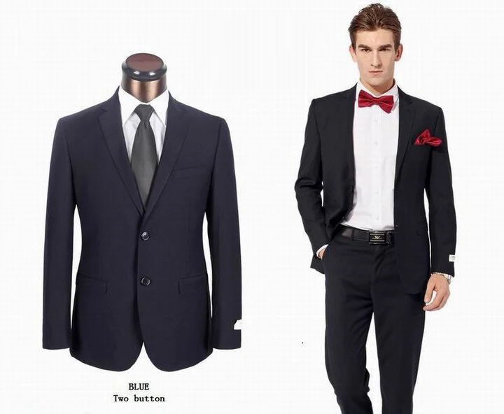 Free Shipping !2015 fashion Brand Men Good Quality Suit Two Button Suit