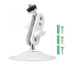 Металлический прочный регулируемый кронштейн для камеры наблюдения Серебряный