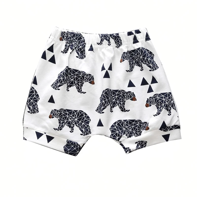 2 pcs/lot Ins cotton Baby kids shorts trousers 2017 summer children