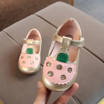 

Children Infant Kids Baby Girls Elegant Leather Single Princess Shoes Sandals 2020 New Children's Shoes Spring Zapatos #H