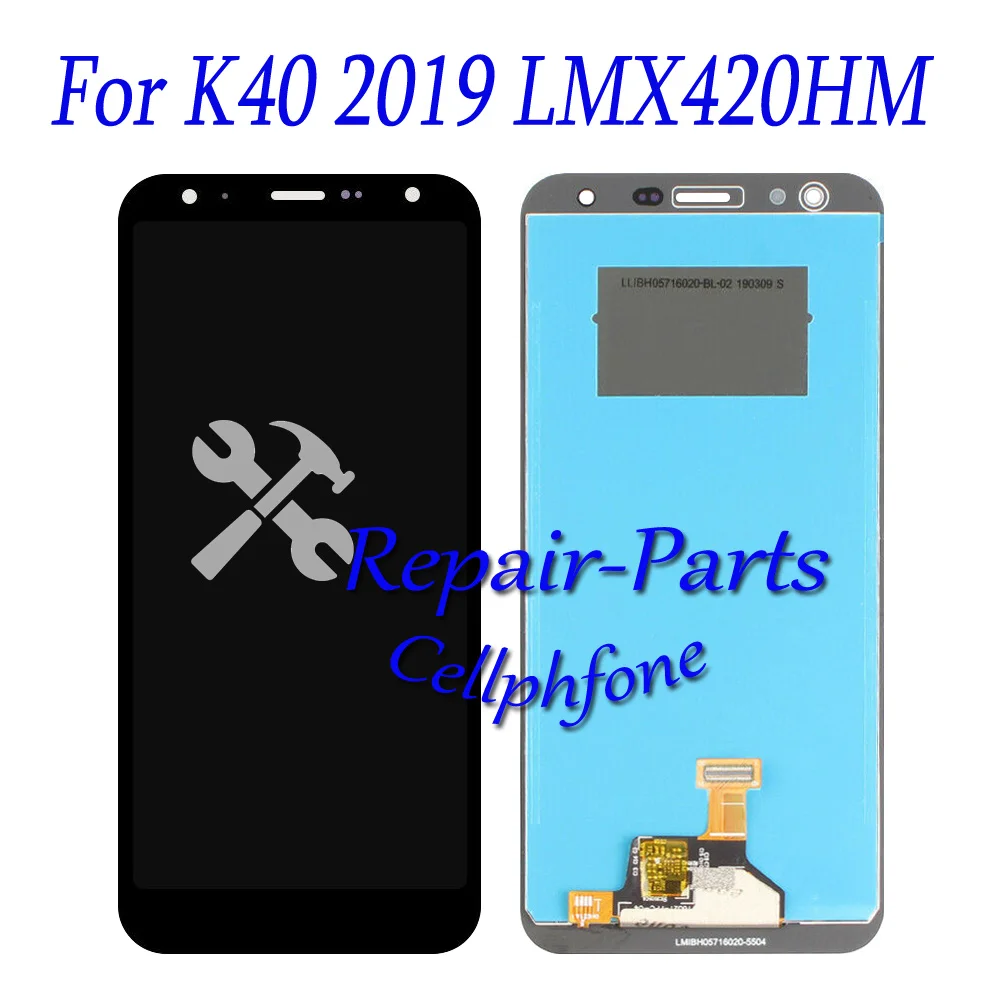 

5.7 inch New Black Full LCD display + Touch Screen Digitizer Assembly For LG K40 2019 LMX420HM LMX420EM LMX420EMW