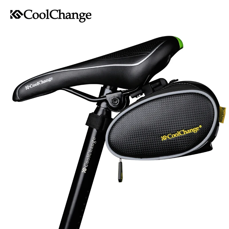 

2018 CoolChange Waterproof Mountain Road Bicycle Tail Bag Saddle Bag Bike Pouch Cycling Seat Bag