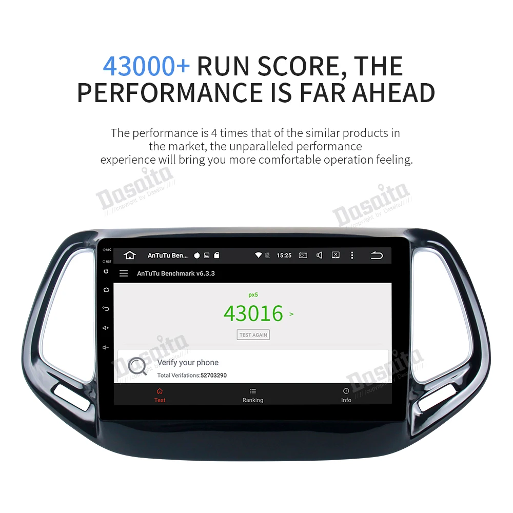 Top Dasaita 9" Android 9.0 Car GPS Radio Player for Jeep Compass 2017 with Octa Core 4GB+32GB Auto Stereo Multimedia 13 Top Dasaita 9" Android 9.0 Car GPS Radio Player for Jeep Compass 2017 with Octa Core 4GB+32GB Auto Stereo Multimedia 13