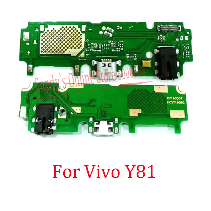 

USB-порт для зарядки док-станции, гибкий кабель для Vivo Y81, плата зарядного устройства, гибкий кабель, запасные части для ремонта