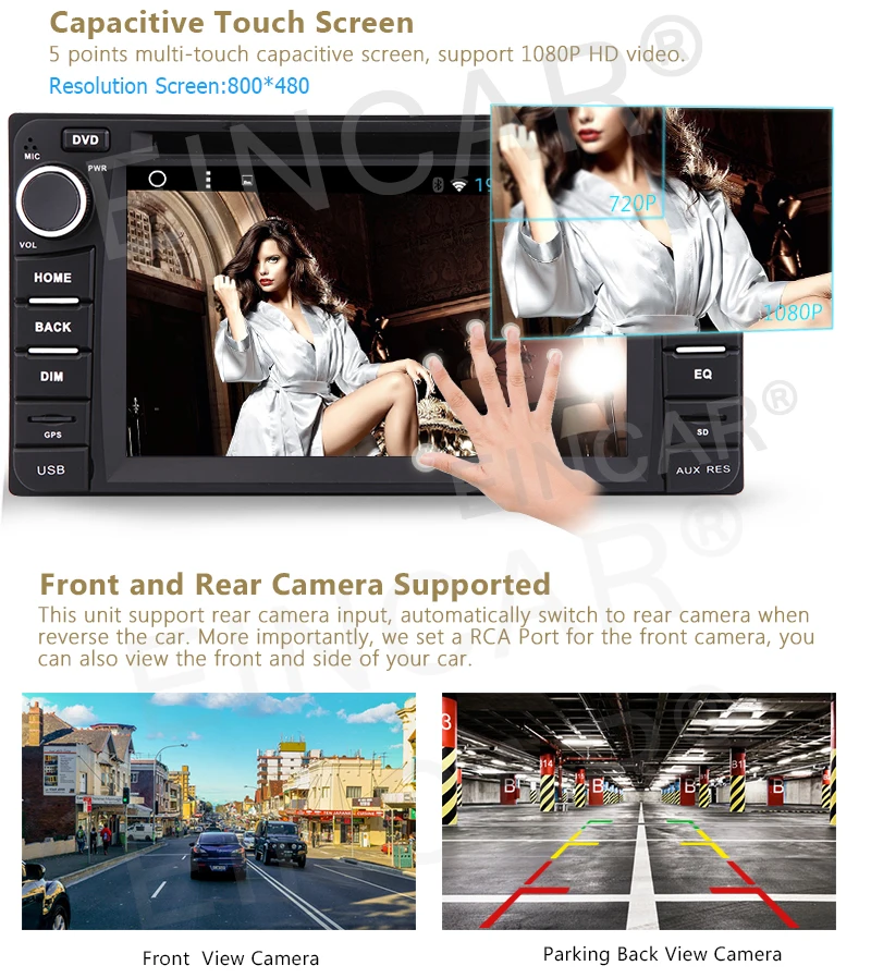 Discount for Toyota Camera+2Din Car Radio for Toyota Corolla in Dash Car GPS radio Navigation  DVD Player 1080P Car PC Entertainment/SWC 6