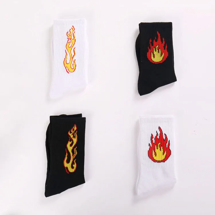 Happy-Socks-Men-Funny-Cotton-Mens-Socks-Colorful-Ankle-Rainbow-Socks-Male-Breathable-Crew-Fire-Socks(4)