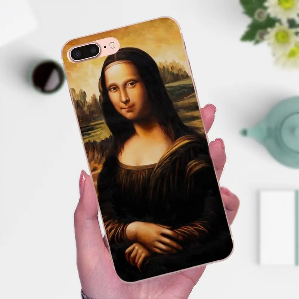 Итальянская художественная картина Leonardo Da Vinci для Galaxy J1 J2 J3 J330 J4 J5 J6 J7 J730 J8 2015 2016 2017