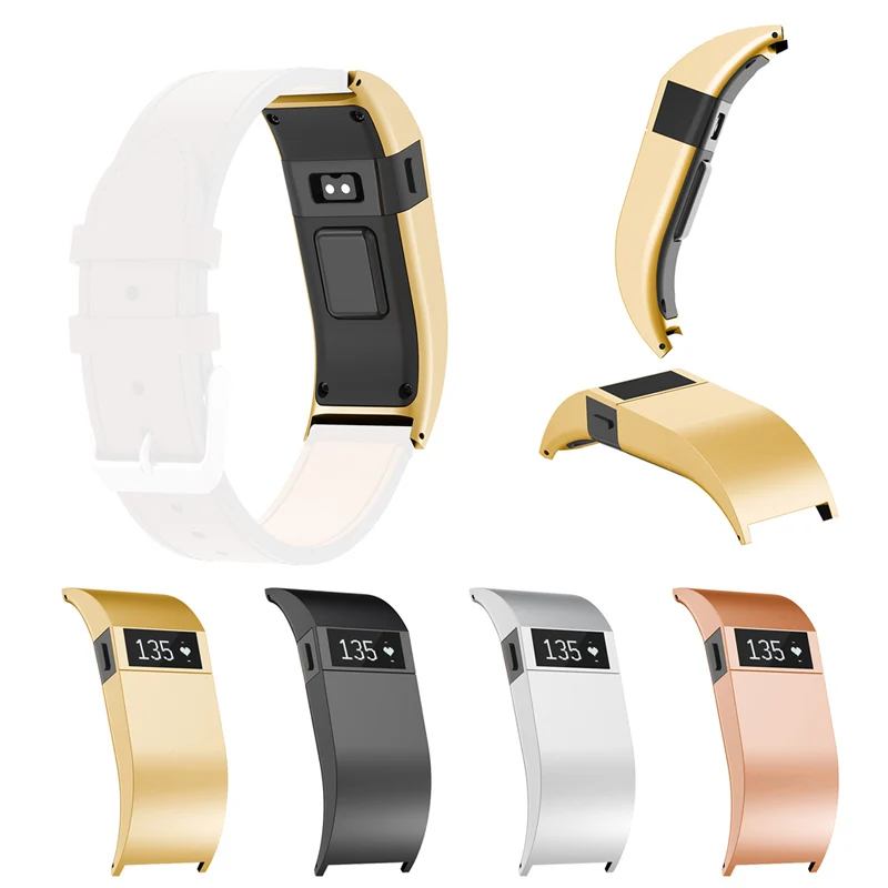 Металлический защитный чехол для часов рамка бампер FitbitCharge HR