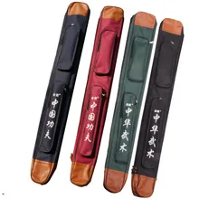 4 цвета красный/синий/черный/зеленый tai chisword/нож bagskung fu/Боевые искусства taiji Холщовая Сумка пакет высокого качества 108 см