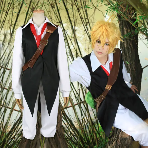 Костюм для косплея Nanatsu no Taizai Meliodas Семь смертных грехов Подарочный пакет и рукава