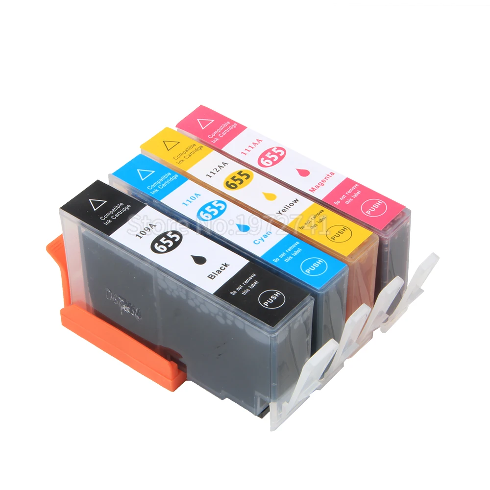 HWDID Совместимый картридж для HP 655 hp CZ109AE deskjet 3525 5525 4615 4625 4525 6520 6525|ink cartridge|printers ink
