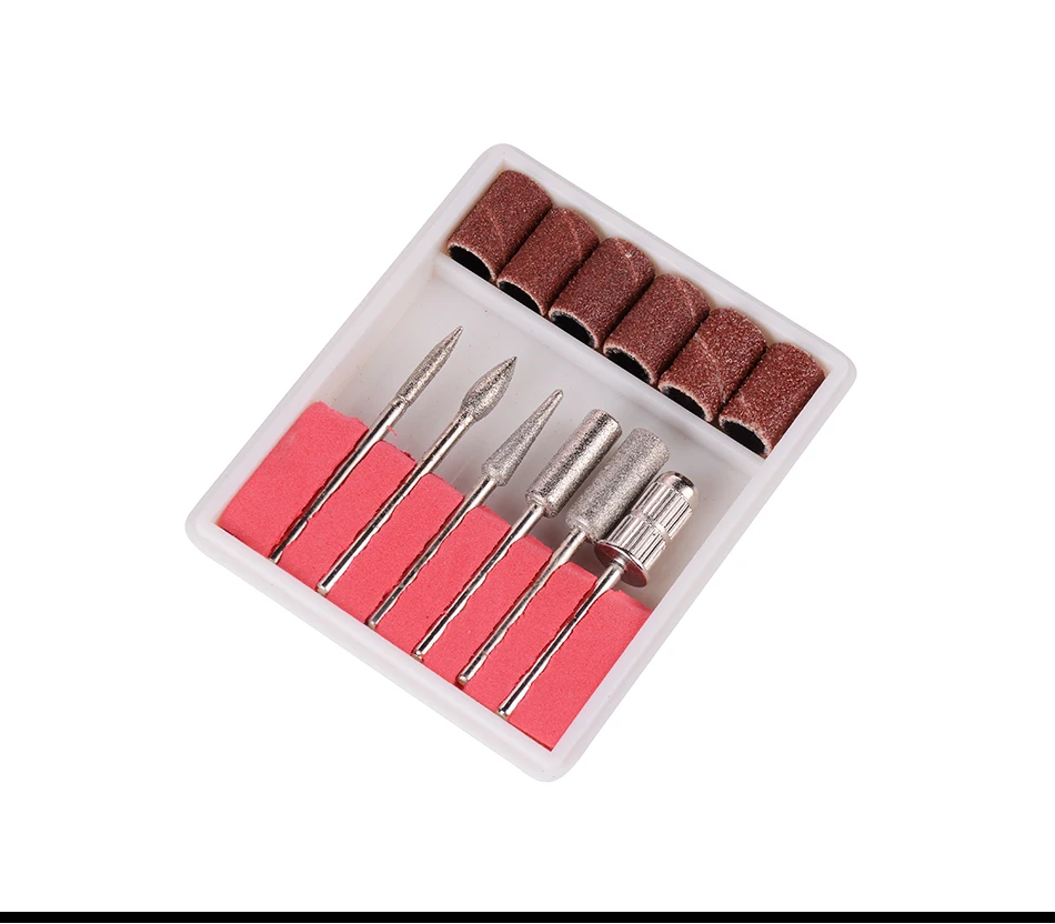 Equipamento da Arte do Unha Ferramentas de Manicure Pedicure Acrílicos Cinza Elétrica Unha Broca Caneta Máquina Conjunto Kit 220v & 110v 5 Cheap Equipamento de unhas artísticas