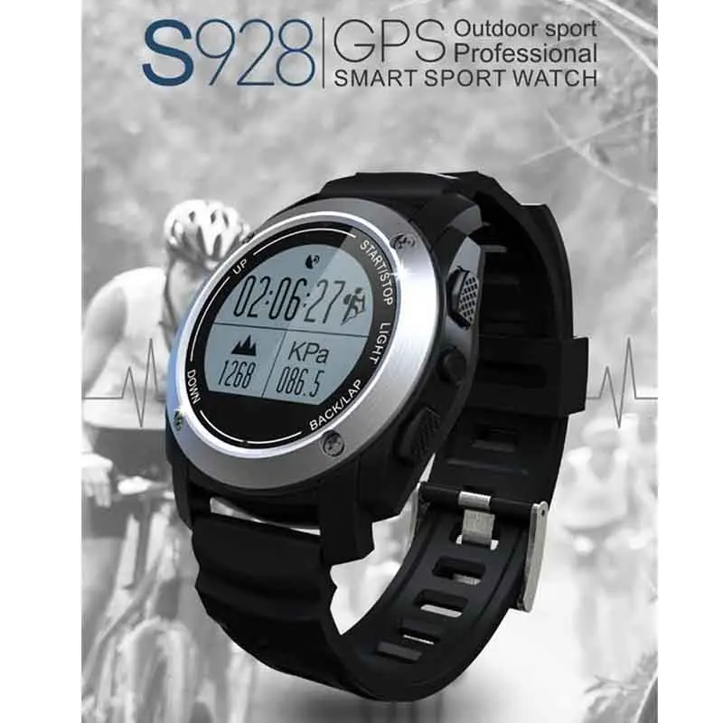 

2018 Smart Watch With Heart Rate Monitor G-sensor GPS Smart Wristband for iPhone Samsung Huawei IOS Android Smart Phone
