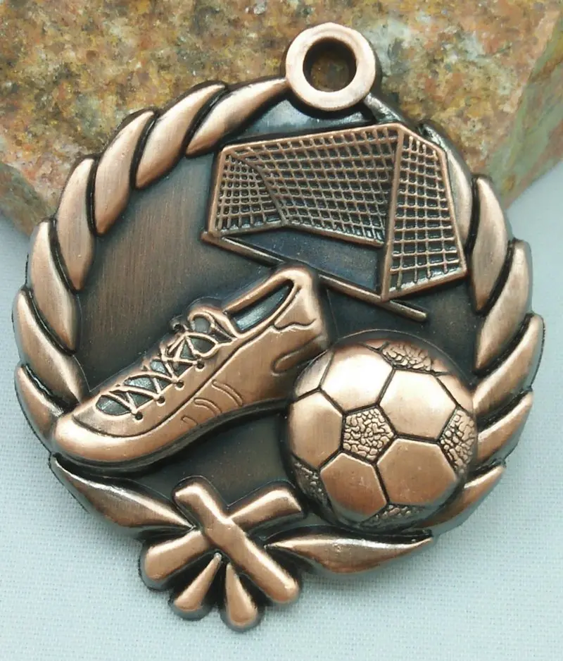 

Medal Kindergarten Football School Sports Gold Silver Soccer Movement Communication Ability/self-confidence Developing Metal