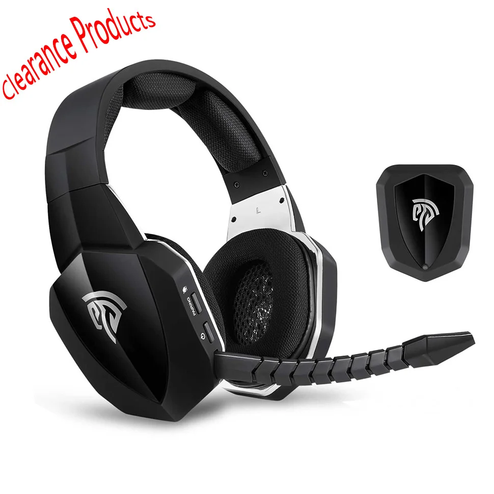 

2.4G Wireless Headphones EasySMX HW-398M Gaming Headset Detachable Mic for PS4/PS3/Xbox One/Xbox 360/PC/Mac Gamers