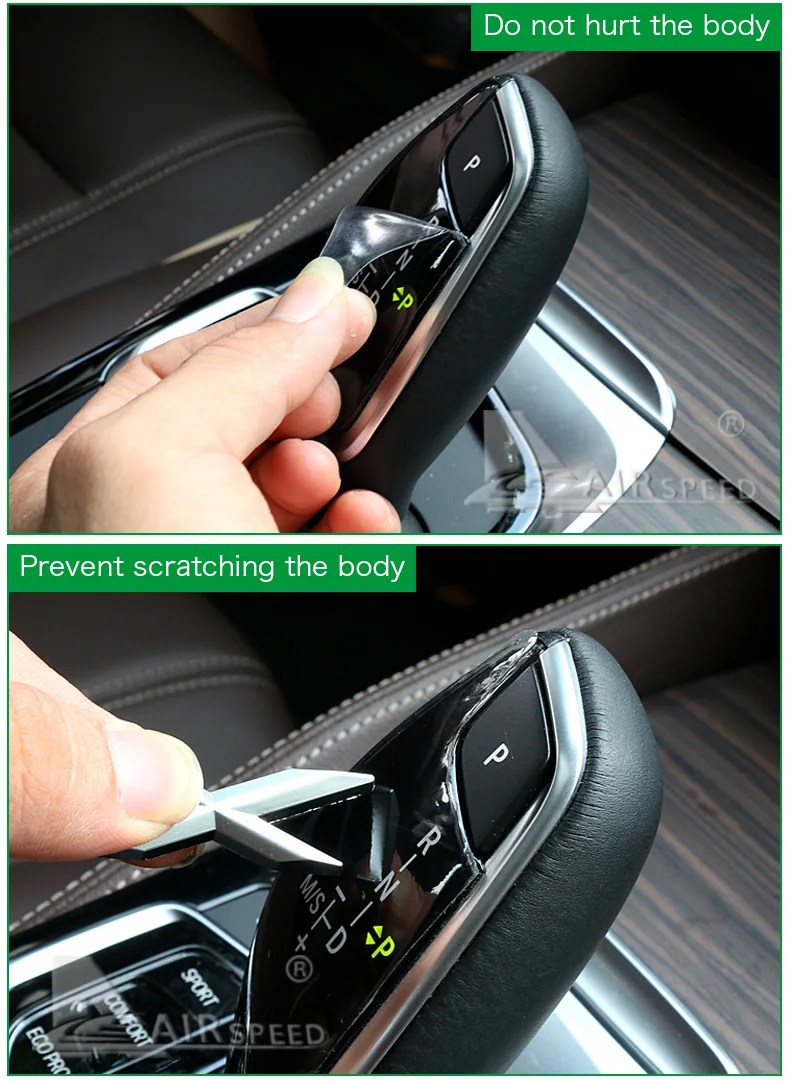  Car Gear Shift Knob Protective Film for BMW 5 Series G30 Scratch Resistant Coating Car Interior Accessories (4)