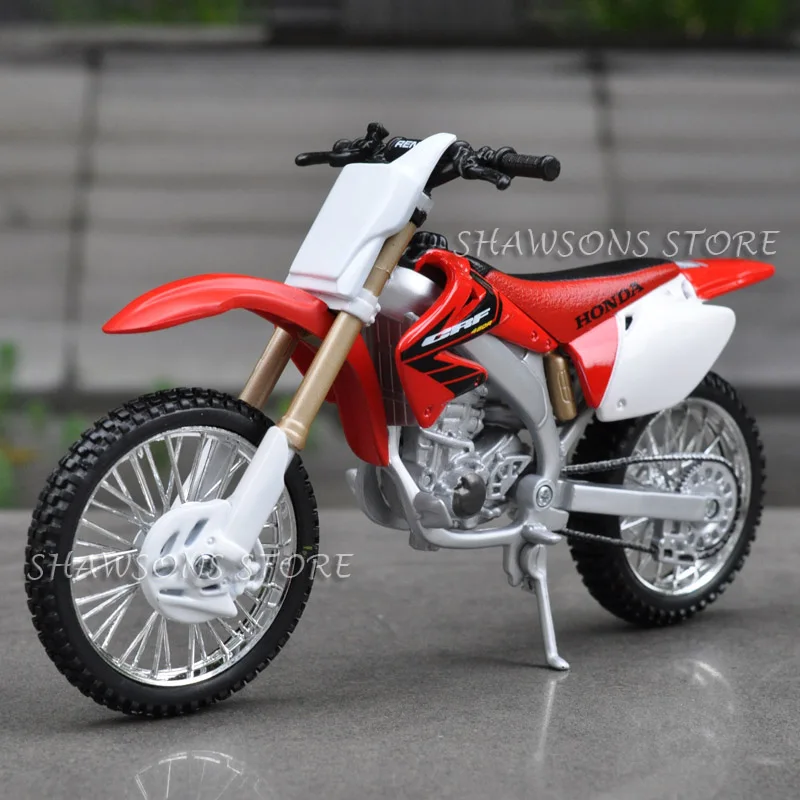 Литье под давлением модель игрушки MAISTO 1:12 HONDA CRF 450R Байк миниатюрная копия мотоцикла