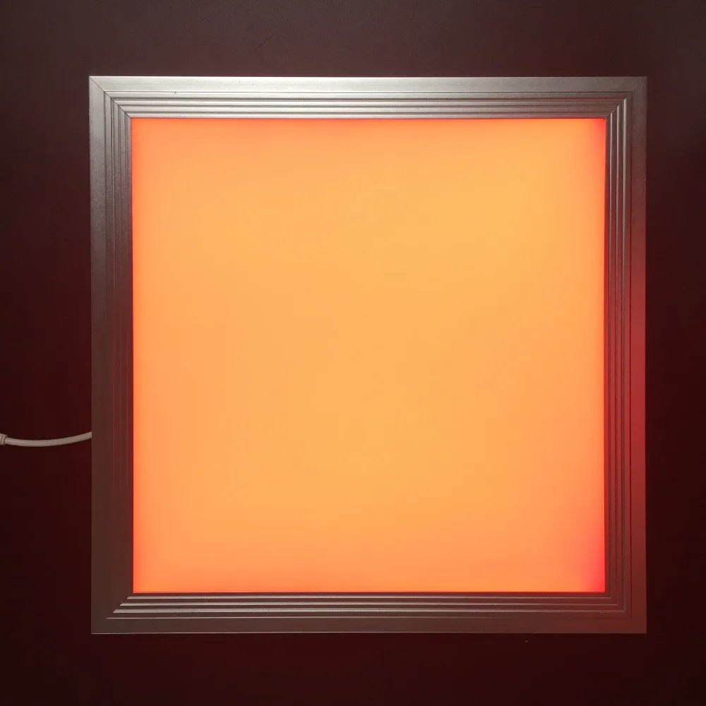 Painel de Luz com Controle Remoto de Alta Liga de Alumínio plus Material Material de Pmma o Envio Gratuito de Nova Chegada 300x300mm Cor Rgb Led Qualidade da de Pmma 9 Luzes do painel de LED