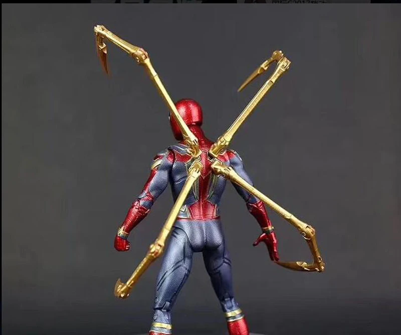 Movie Avengers Infinity War Iron Spider Man Cartoon Toy Action Figure Model Doll Gift (3)