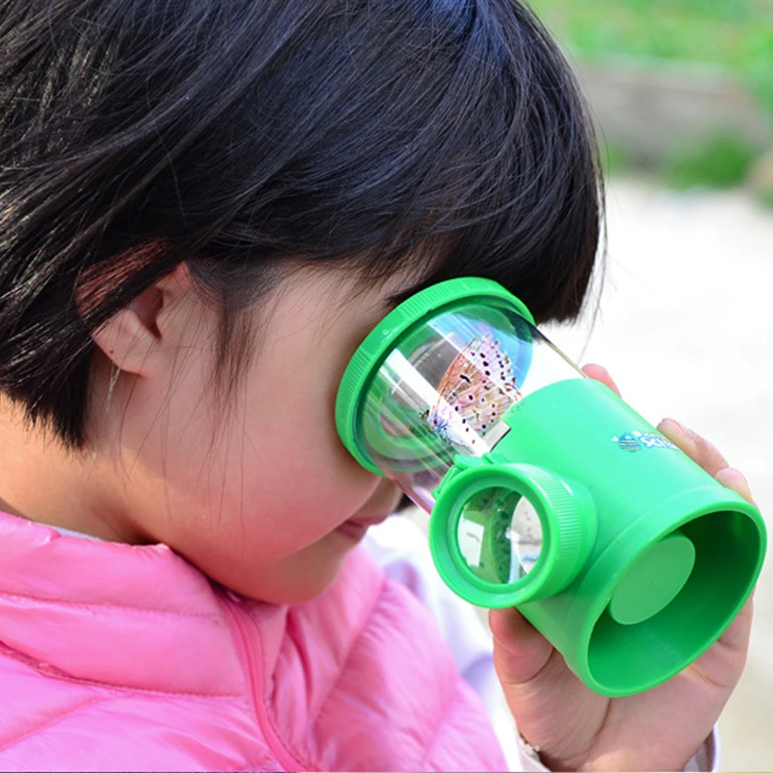  Children Toy Insect Viewer Scientific Exploration Microscope Kindergarten Teaching Toy Magnifying G - 32916758315